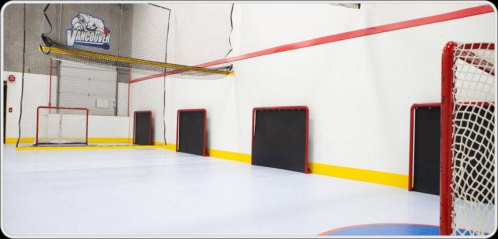 Synthetic ice training surface
